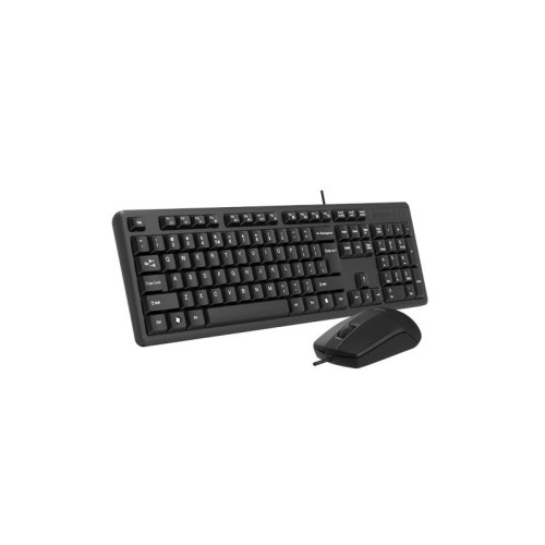 Клавиатура + мышь A4Tech KK-3330S клав:черный мышь:черный USB (KK-3330S USB (BLACK))