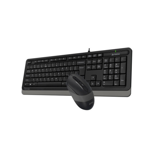 Клавиатура + мышь A4Tech Fstyler F1010 клав:черный/серый мышь:черный/серый USB Multimedia (F1010 GRE F1010 GREY