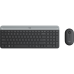 Комплект (клавиатура + мышь)/ Logitech Slim Wireless Keyboard and Mouse Combo MK470 GRAPHITE