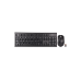 Клавиатура + мышь A4Tech 3000NS клав:черный мышь:черный USB беспроводная Multimedia