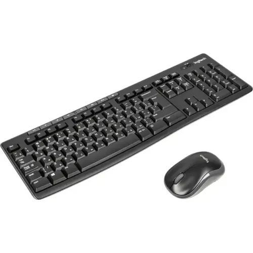 Комплект (клавиатура + мышь) Logitech Wireless Desktop MK270 (USB, FM, keyboard:2xAAA, mouse:optical, 1000dpi, 3btn+Roll, 1xAA) Retail