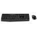Клавиатура + мышь Logitech MK345 клав:черный мышь:черный USB беспроводная Multimedia (920-008534)