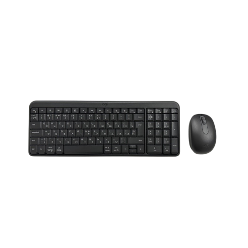 Комплект (клавиатура + мышь)/ Logitech Wireless MK250 Compact Bluetooth Wireless Combo-GRAPHITE