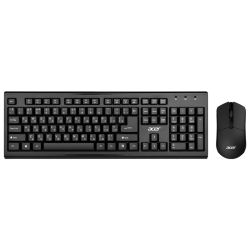 Набор клавиатура+мышь/ Беспроводной набор (клав+мышь) ACER OKR120 Wireless 2.4G combo set black