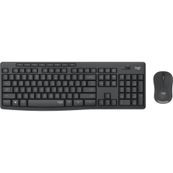 Комплект (клавиатура + мышь) Logitech Wireless  MK295 Silent Combo GRAPHITE  Retail
