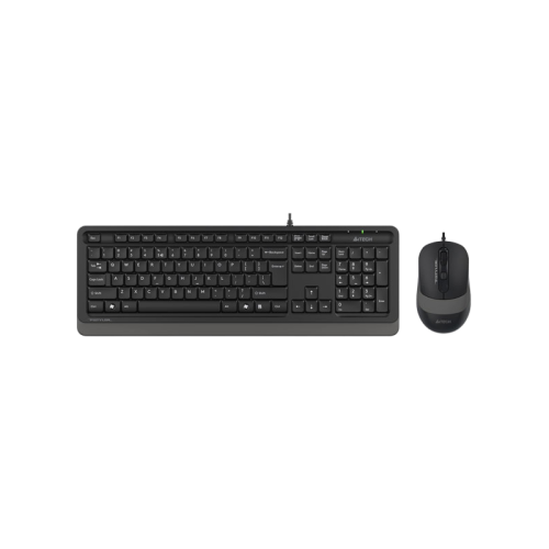 Клавиатура + мышь A4Tech Fstyler F1010 клав:черный/серый мышь:черный/серый USB Multimedia (F1010 GRE F1010 GREY