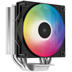 Кулер Deepcool AG400 LED RGB Soc-AM5/AM4/1200/1700/1851 черный 4-pin 18-32dB Al+Cu 220W 614gr Ret (R-AG400-BKLNMC-G-1) [R-AG400-BKLNMC-G-1]