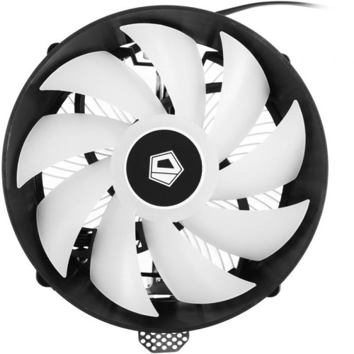 Кулер ID-Cooling DK-03 Rainbow RGB Soc-AM5/AM4/1200/1700/1851 черный/белый 4-pin 14-26dB 100W 250gr Ret [DK-03 RAINBOW]