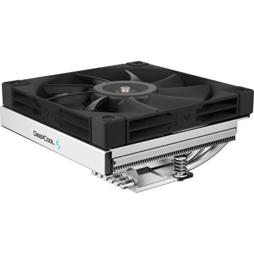 Кулер Deepcool AN600 Soc-AM5/AM4/1200/1700/1851 серебристый/черный 4-pin 18-24.4dB Al 180W 628gr Ret (R-AN600-BKNNMN-G) [R-AN600-BKNNMN-G]