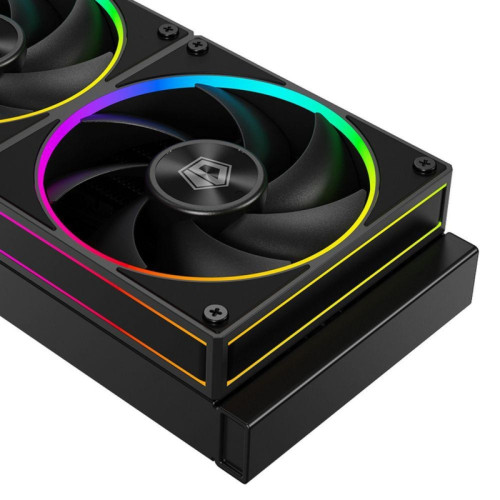 Система водяного охлаждения ID-Cooling SL360 ARGB Soc-AM5/AM4/1200/1700/1851 черный 4-pin 14-30dB Al+Cu LCD 350W Ret [SL360]
