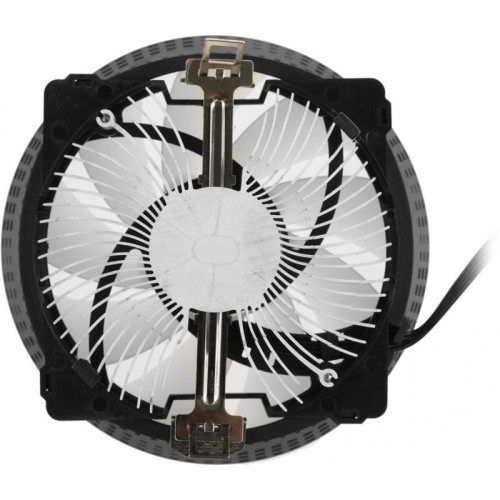 Кулер ID-Cooling DK-03 Rainbow RGB Soc-AM5/AM4/1200/1700/1851 черный/белый 4-pin 14-26dB 100W 250gr Ret [DK-03 RAINBOW]