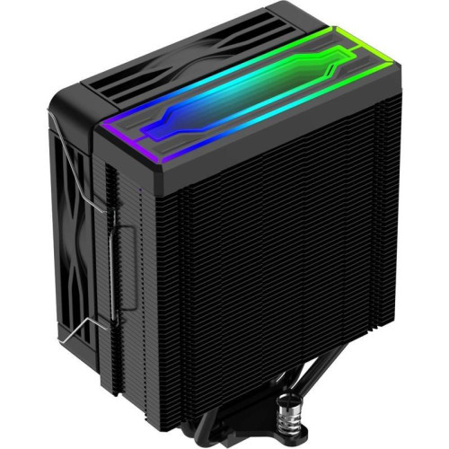 Кулер Bloody BD-AC205-ARGB1 ARGB Soc-AM5/AM4/1151/1200/2066/1700 черный 4-pin 14-26dB Al+Cu LCD 205W 513gr Ret (BD-AC205-ARGB1-BK) [BD-AC205-ARGB1-BK]