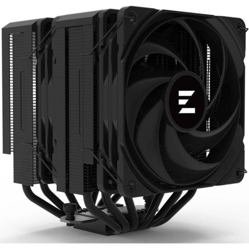 Кулер Zalman CNPS14X DUO Soc-AM5/AM4/1200/1700/1851 черный 4-pin 29.7dB Al+Cu 270W 1160gr Ret (CNPS14X DUO BLACK) [CNPS14X DUO BLACK]
