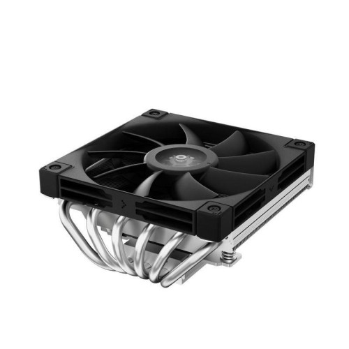Кулер Deepcool AN600 Soc-AM5/AM4/1200/1700/1851 серебристый/черный 4-pin 18-24.4dB Al 180W 628gr Ret (R-AN600-BKNNMN-G) [R-AN600-BKNNMN-G]