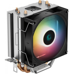 Кулер Deepcool AG300 RGB Soc-AM5/AM4/1200/1700/1851 черный 4-pin 18-31dB Al+Cu 150W 350gr Ret (R-AG300-BKLNMN-G) [R-AG300-BKLNMN-G]