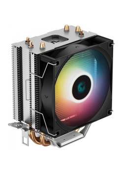 Кулер Deepcool AG300 RGB Soc-AM5/AM4/1200/1700/1851 черный 4-pin 18-31dB Al+Cu 150W 350gr Ret (R-AG300-BKLNMN-G) [R-AG300-BKLNMN-G]