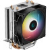 Кулер Deepcool AG300 RGB Soc-AM5/AM4/1200/1700/1851 черный 4-pin 18-31dB Al+Cu 150W 350gr Ret (R-AG300-BKLNMN-G) [R-AG300-BKLNMN-G]