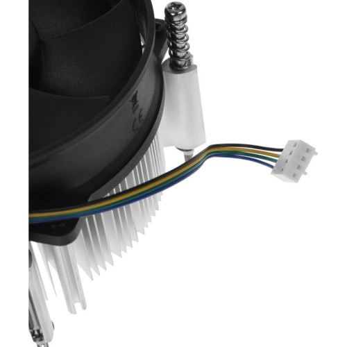 Кулер Digma D-CPC110-PWM3 92x92x25mm Soc-1200/1150/1151/1155 черный 4-pin 25dB Al+Cu 110W 350gr Ret [D-CPC110-PWM3]