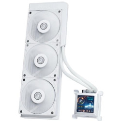 Система водяного охлаждения Lian-Li HydroShift LCD 360S Soc-AM5/AM4/1700/1851 белый 4-pin 29.8dB Al+Cu LCD 330W Ret (G89.GHSLCD36SW.R0) [G89.GHSLCD36SW.R0]