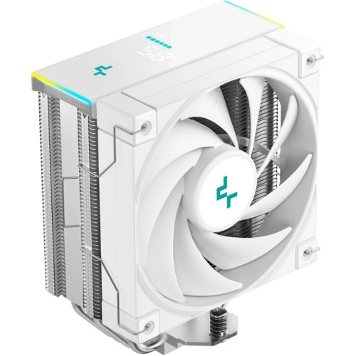 Устройство охлаждения(кулер) Deepcool AK400 Digital SE Wh ARGB Soc-AM5/AM4/1200/1700/1851 белый 4-pin 19-28dB Al+Cu LCD 220W 812gr Ret (R-AK400-WHADMN-GJD)