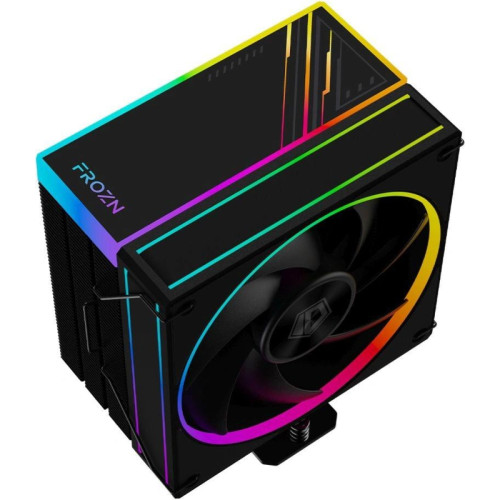 Кулер ID-Cooling Frozn A410 ARGB Soc-AM5/AM4/1200/1700/1851 черный 4-pin 29.9dB Al+Cu 230W 730gr Ret (FROZN A410 ARGB) [FROZN A410 ARGB]