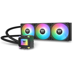 Система водяного охлаждения Thermaltake LA360 ARGB Soc-AM5/AM4/1200/1700/1851 черный 4-pin 38.35dB Al+Cu Ret (CL-W459-PL12SW-A)