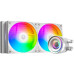 Система водяного охлаждения ID-Cooling FX240 Inf ARGB Soc-AM5/AM4/1200/1700/1851 белый 4-pin 27.2dB Al+Cu 300W Ret (FX240 INF WHITE)