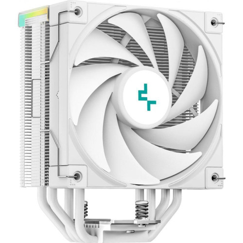 Кулер Deepcool AK400 Digital ARGB Soc-AM5/AM4/1200/1700/1851 белый 4-pin 28dB Al+Cu LCD 220W 695gr Ret (R-AK400-WHADMN-G) [R-AK400-WHADMN-G]