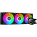 Система водяного охлаждения ID-Cooling SL360 XE ARGB Soc-AM5/AM4/1200/1700/1851 черный 4-pin 14-30dB Al+Cu LCD 350W Ret [SL360 XE]