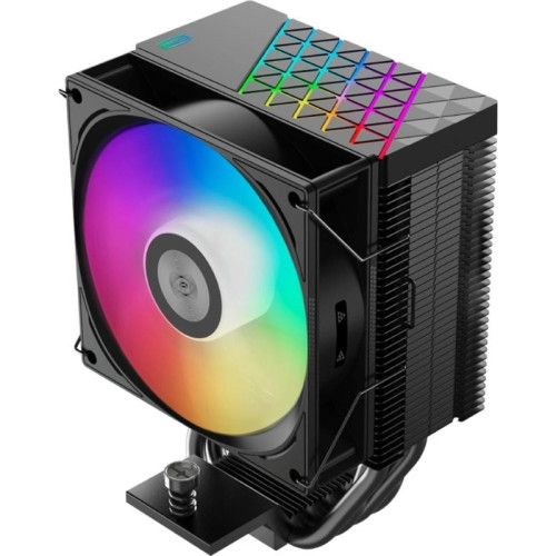 Кулер PcCooler R400 ARGB Soc-AM5/AM4/1200/1700/1851 черный 4-pin 18-30dB Al+Cu 180W Ret (R400-BKAWYX-US)