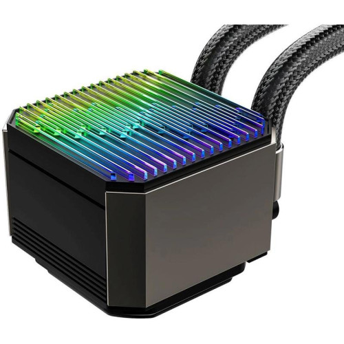 Система водяного охлаждения ID-Cooling DX240 Max Soc-AM5/AM4/1200/1700/1851 черный 4-pin 32.5dB Al+Cu 300W Ret [DX240 MAX]