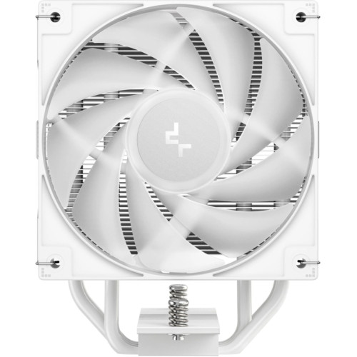 Устройство охлаждения(кулер) Deepcool AG400 Wh V2 ARGB Soc-AM5/AM4/1200/1700/1851 белый 4-pin 31.6dB Al+Cu 220W 643gr Ret (R-AG400-WHAMMN-GJD)