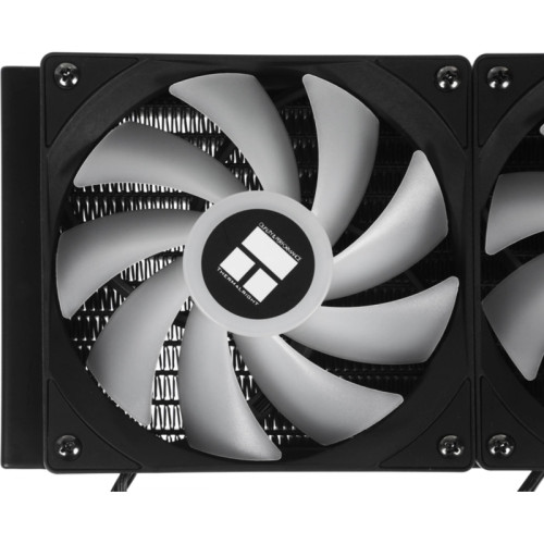 Система водяного охлаждения Thermalright Frozen Magic 360 V2 ARGB Soc-AM5/AM4/1200/1700/1851 черный 4-pin 28dB Al Ret (F-MAGIC-360-BL-ARGB-V2)