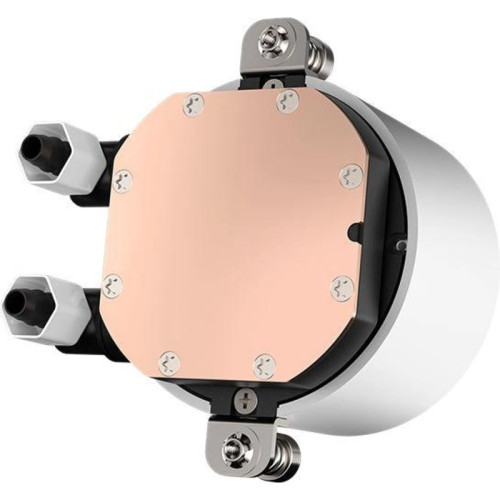Система водяного охлаждения PcCooler DA360 WH ARGB Soc-AM5/AM4/1200/1700/1851 белый 4-pin Al 300W Ret (DA360-WHAWXX-GL) [DA360-WHAWXX-GL]