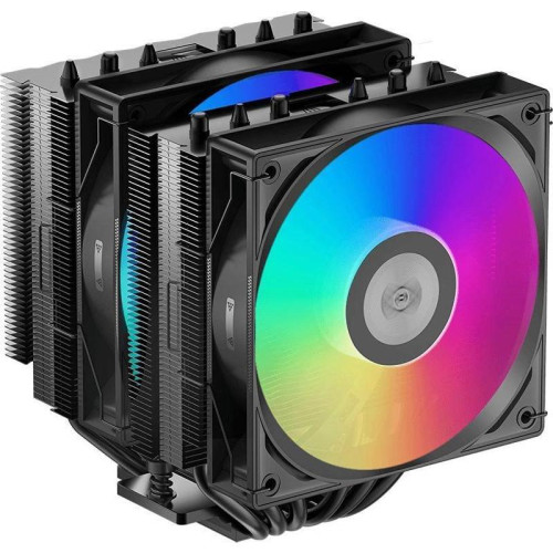 Устройство охлаждения(кулер) PcCooler RT620 ARGB Soc-AM5/AM4/1151/1200/2066/1700 черный 4-pin 28-32dB Al+Cu 265W Ret (RT620-BKAWXX-GL)