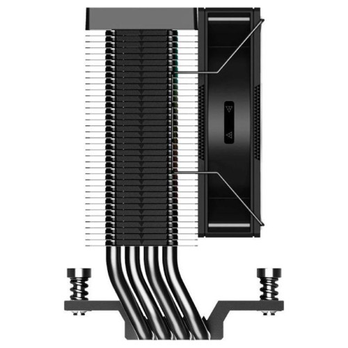 Кулер PcCooler R400 Soc-AM5/AM4/1200/1700/1851 черный 4-pin Al+Cu 180W Ret (R400-BKNWYX-US) [R400-BKNWYX-US]