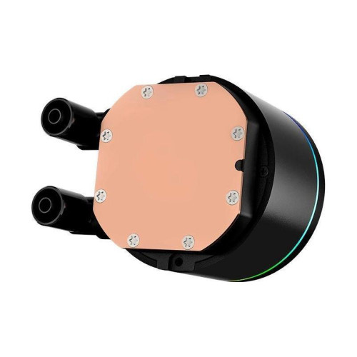 Система водяного охлаждения PcCooler DA360 Pro Digital BK ARGB Soc-AM5/AM4/1200/1700/1851 черный 4-pin Al LCD 300W Ret (DA360PRO-BKAWXL-GL) [DA360PRO-BKAWXL-GL]