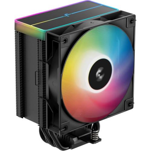 Устройство охлаждения(кулер) Deepcool AG500 BK V2 ARGB Soc-AM5/AM4/1200/1700/1851 черный 4-pin 29.4dB Al+Cu 240W 857gr Ret (R-AG500-BKAMMN-GJD)