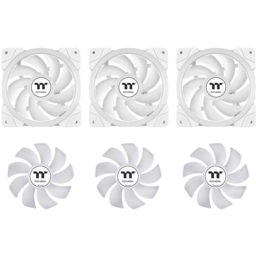 Система водяного охлаждения Thermaltake MAGFloe 420 Ultra Snow ARGB Soc-AM5/AM4/1200/1700/1851 белый 4-pin 34.5dB Al+Cu LCD Ret (CL-W452-PL14SW-A)