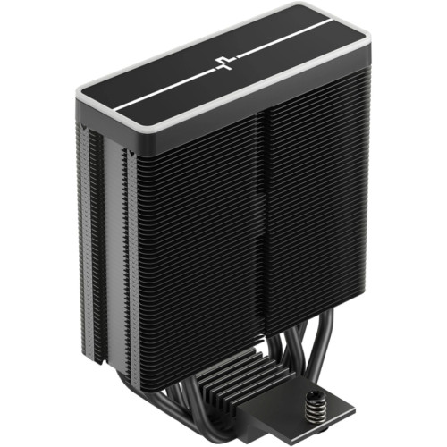 Устройство охлаждения(кулер) Deepcool AG400 Bk V2 ARGB Soc-AM5/AM4/1200/1700/1851 черный 4-pin 31.6dB Al+Cu 220W 643gr Ret (R-AG400-BKAMMN-GJD)