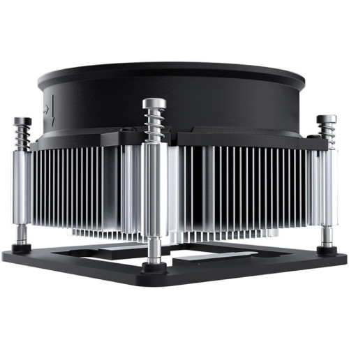 Кулер ID-Cooling DK-19 PWM Soc-1700/1851 черный 4-pin 14-26dB Al 95W 340gr Ret [DK-19 PWM]