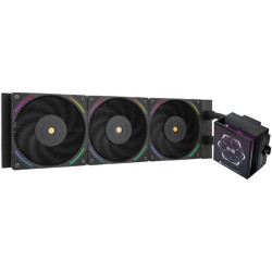 Система водяного охлаждения Thermalright Hyper Vision 360 ARGB Soc-AM5/AM4/1151/1200/2066/2011/1700 черный 4-pin 27dB Al LCD Ret (H-VISION-360-BL-ARGB)
