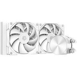 Система водяного охлаждения ID-Cooling FX240 Pro Soc-AM5/AM4/1200/1700/1851 белый 4-pin 35.2dB Al+Cu 300W Ret (FX240 PRO WHITE)