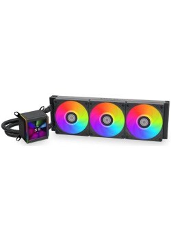 Система водяного охлаждения Lian-Li Galahad II LCD 360 ARGB Soc-AM5/AM4/1200/1700/1851 черный 79.9-30dB Al+Cu LCD Ret (G89.GA2ALCD36B.00) [G89.GA2ALCD36B.00]