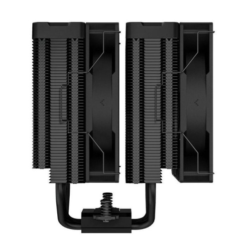 Кулер Deepcool AG620 Digital Bk ARGB Soc-AM5/AM4/1200/1700/1851 черный/белый 4-pin 29.4dB Al+Cu LCD 260W 1370gr Ret (R-AG620-BKADMN-G-2) [R-AG620-BKADMN-G-2]