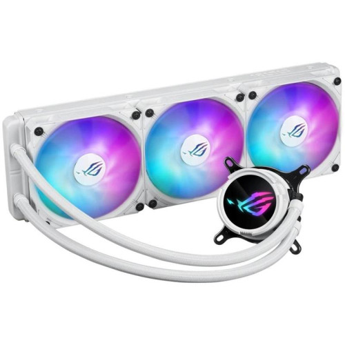 Система водяного охлаждения Asus ROG Strix LC III 360 ARGB White Edition ARGB Soc-AM5/AM4/1200/1700/1851 белый 4-pin 36dB Al LCD 300W Ret (90RC00T2-M0UAY0) Система водяного охлаждения Asus ROG Strix LC III 360 ARGB White Edition ARGB Soc-AM5/AM4/1200/1700/1851 белый 4-pin 36dB Al LCD 300W Ret (90RC00T2-M0UAY0)