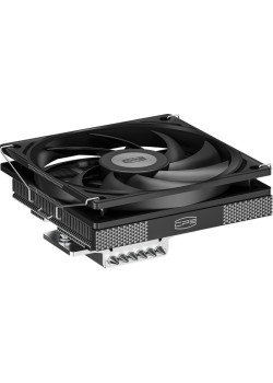 Устройство охлаждения(кулер) PcCooler RC600-67 Soc-AM5/AM4/1200/1700/1851 серебристый/черный 4-pin 16-35dB Al+Cu 205W Ret (RC567-BKNWYX-GL)