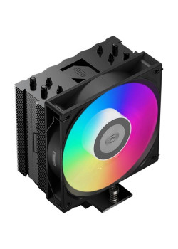 Кулер PcCooler RT400 ARGB Soc-AM5/AM4/1200/1700/1851 4-pin 32dB Al+Cu 230W Ret (RT400-BKAWXX-GL) [RT400-BKAWXX-GL]