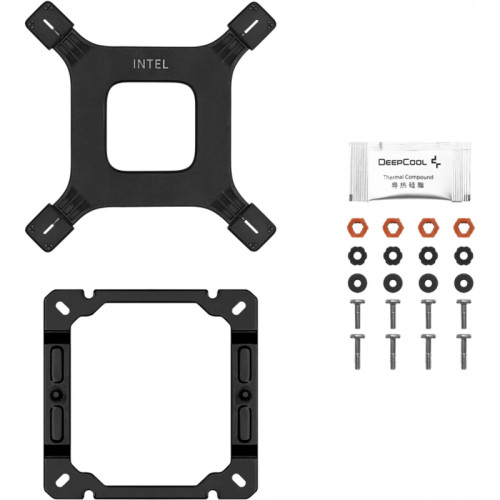 Устройство охлаждения(кулер) Deepcool AG500 BK V2 ARGB Soc-AM5/AM4/1200/1700/1851 черный 4-pin 29.4dB Al+Cu 240W 857gr Ret (R-AG500-BKAMMN-GJD)