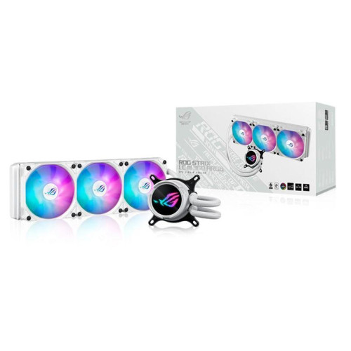 Система водяного охлаждения Asus ROG Strix LC III 360 ARGB White Edition ARGB Soc-AM5/AM4/1200/1700/1851 белый 4-pin 36dB Al LCD 300W Ret (90RC00T2-M0UAY0) Система водяного охлаждения Asus ROG Strix LC III 360 ARGB White Edition ARGB Soc-AM5/AM4/1200/1700/1851 белый 4-pin 36dB Al LCD 300W Ret (90RC00T2-M0UAY0)